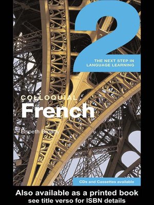 cover image of Colloquial French 2